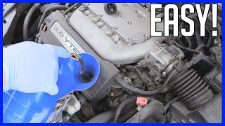 Engine Oil Replacement Honda Accord V6 2003–2007 [upl. by Ahseya]