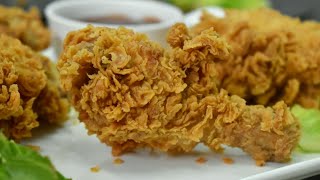 Crispy Fried Chicken WITHOUT SKIN by Lively Cooking [upl. by Robers]