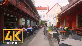 4K Klaipėdas Old Town Lithuania  Urban Walking Tour  Short Preview Video [upl. by Arlinda]