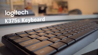 Logitech K375s  MultiDevice Wireless Keyboard Review  Flimsy Yet Functional [upl. by Uyekawa]