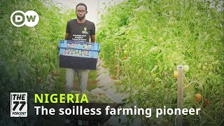 Nigerias Soilless Farming Pioneer [upl. by Hatnamas526]