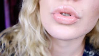 Up close kisses all over ASMR no talking [upl. by Trometer]