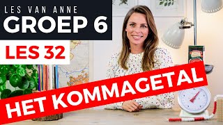 Rekenen  KOMMAGETALLEN  groep 6 [upl. by Eeb430]