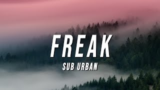 Sub Urban  Freak TikTok Remix Lyrics [upl. by Elyr]