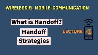 What is handoff Handoff Strategies [upl. by Sikleb]