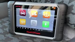 How to use Autel Maxicom MK808TS for maintenance DTC and Services overview OBD2 Maxcheck Audi A3S3 [upl. by Odlanier]