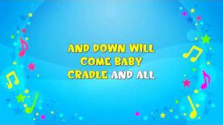 Rock a Bye Baby  Sing A Long  Nursery Rhyme  KiddieOK [upl. by Jodi]