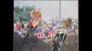 1986 British 500 Motocross GP  Hawkstone Park [upl. by Benito]