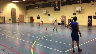 201802  U15  Exercice déchauffement [upl. by Alyam]