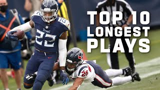 Derrick Henrys Top 10 Longest Plays So Far [upl. by Noiraa864]