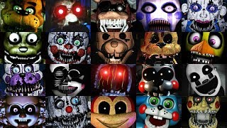 300 Best Jumpscares in 20 Minutes FNAF Fans Creations [upl. by Eirallih]