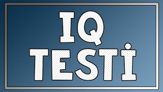 IQ TEST  10 SORU [upl. by Sheeb843]