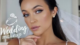 Wedding Makeup Tutorial  Soft Glam Bridal Look  Stephanie Ledda [upl. by Nuhs]