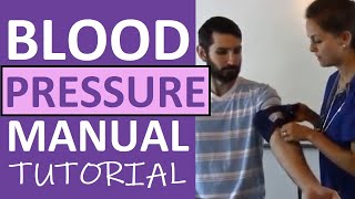 How to Take a Blood Pressure Manually [upl. by Patrizia]