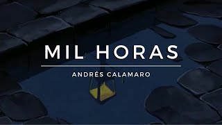 Mil Horas  Andrés Calamaro Slowed amp reverb [upl. by Nivart]