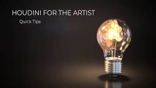 Houdini For The Artist  Quick Tips  Volume Collisions [upl. by Anavahs]