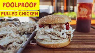 Foolproof Pulled Chicken Recipe  BBQ Pulled Chicken [upl. by Schargel]