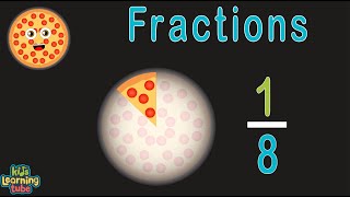 Fractions Song Math Learning Video [upl. by Eleynad450]