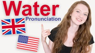 How to Pronounce quotWaterquot in British English and American English [upl. by Maghutte171]