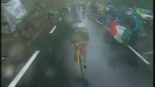 Marco Pantani Tour de France 1998  GalibierLes deux Alpes  English comment Parte 22 [upl. by Junette]