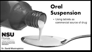 Compounded Oral Suspension [upl. by Chatwin]