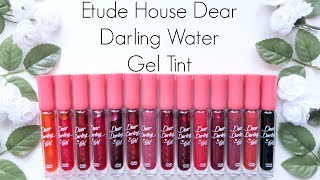 Provided for Review Etude House Dear Darling Water Gel Tint [upl. by Acinad490]