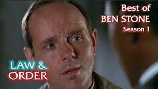 Law amp Order  Best of Ben Stone Season 1 [upl. by Jeritah]