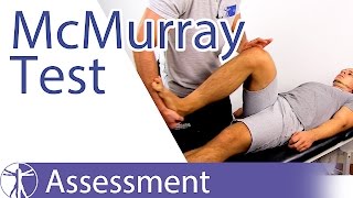 McMurray Test  Meniscus Damage [upl. by Arodnahs]