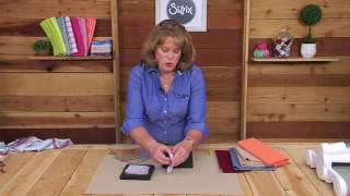 Tips for DieCutting Fabric with the Big Shot  Sizzix [upl. by Suoivart700]