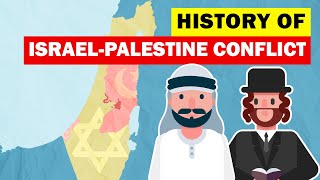 History of IsraelPalestine Conflict [upl. by Aelram729]