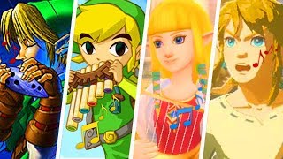 Evolution of The Legend of Zelda Theme Song 1986  2019 [upl. by Nnor]