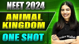 ANIMAL KINGDOM in 1 Shot FULL CHAPTER COVERAGE TheoryPYQs  Prachand NEET [upl. by Jermaine]