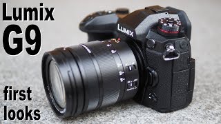 Panasonic Lumix G9 review  first looks [upl. by Olihs705]