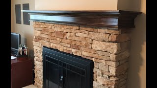 Build A Fireplace Mantel [upl. by Nirre]