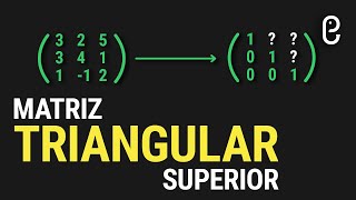 Matriz Triangular Superior Gauss [upl. by Chet]