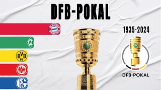 DFBPokal All Winners 19352024  German Cup [upl. by Suirad]