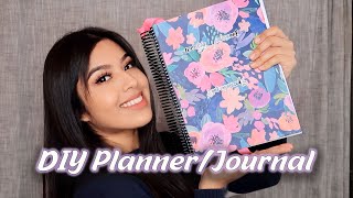 DIY PlannerJournal from notebook  Easy amp Affordable [upl. by Darrill59]