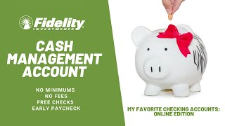 What is a Cash Management and How to Open one in Fidelity [upl. by Audris]