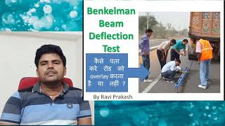 Benkelman Beam Deflection Test BBD Test [upl. by Aelahc]