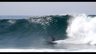 Surfing near PERFECT MALIBU [upl. by Ahsoyek]