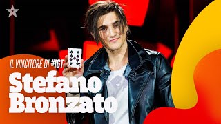 Il mago STEFANO BRONZATO vince Italia’s Got Talent 2021 [upl. by Burn985]