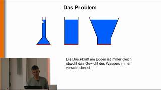 Hydrostatik 5 Das hydrostatische Paradoxon [upl. by Doehne198]