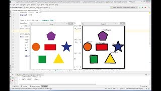 OpenCV Python Tutorial For Beginners 25  Detect Simple Geometric Shapes using OpenCV in Python [upl. by Barbi]