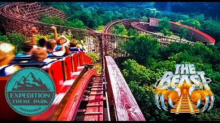 Thunderbird Roller Coaster 360° POV LeftSide Front  Holiday World [upl. by Aneladgam]