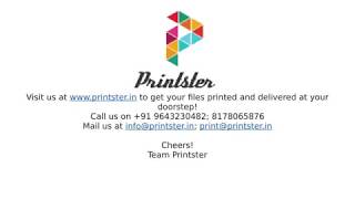 SOFT cover binding  Online book printing  Printsterin [upl. by Lertnom]