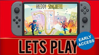 Freddy Spaghetti Nintendo Switch Gameplay [upl. by Anialram252]