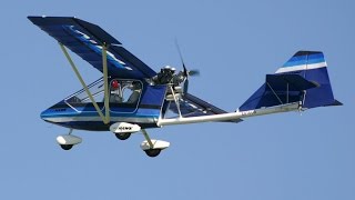 CGS Hawk Ultralight Aircraft learn to fly by Roy Dawson video [upl. by Tedmund]