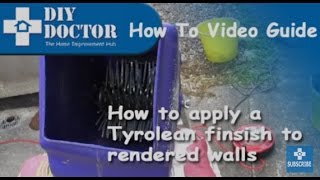 How to apply a Tyrolean Finish [upl. by Adelle]