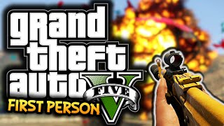 GTA 5 Next Gen Funny Moments 1  First Person Hammer Time Cats [upl. by Camp]