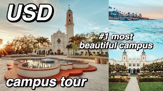 University of San Diego Campus Tour 2020 USD MOST BEAUTIFUL CAMPUS IN SOCAL  Nena Shelby [upl. by Nove]